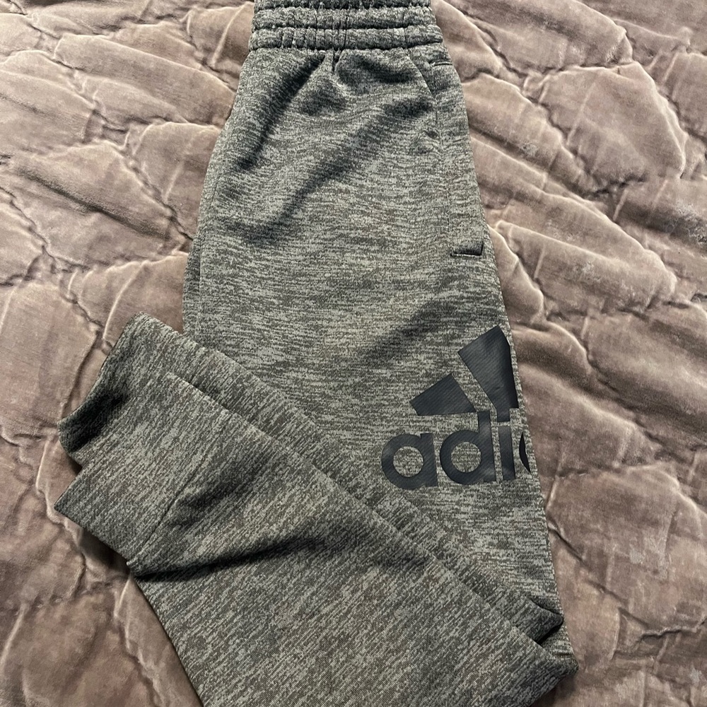 Adidas grey joggers - kids - girl or boy
